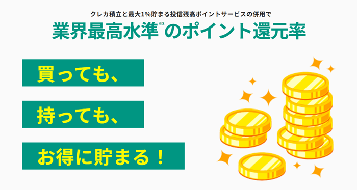 松井証券のポイント還元